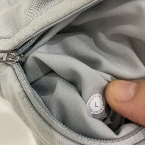 Lululemon Relaxed-Fit French Terry Short 9" Men’s Large Gray Athleisure - Picture 3 of 9